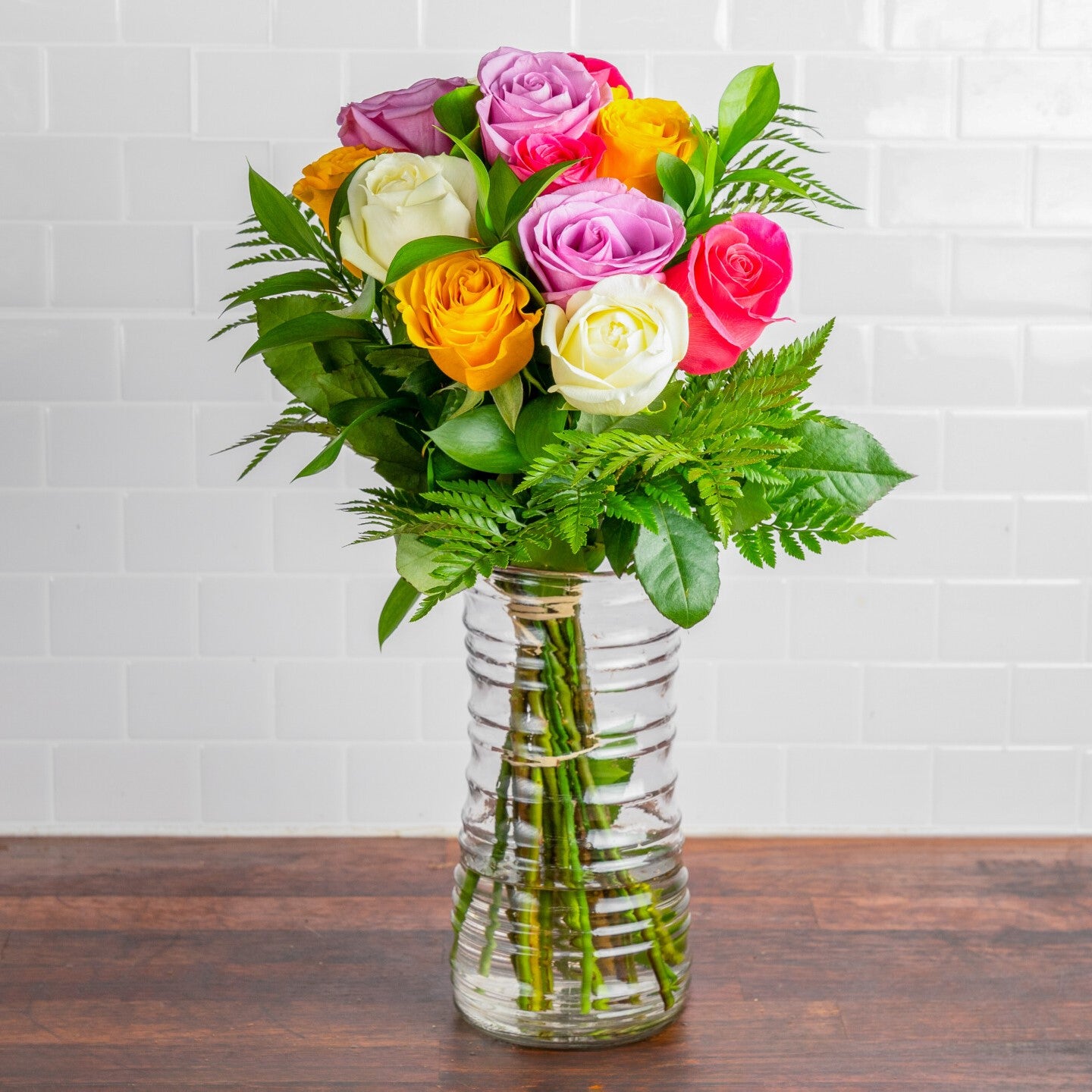 Color roses